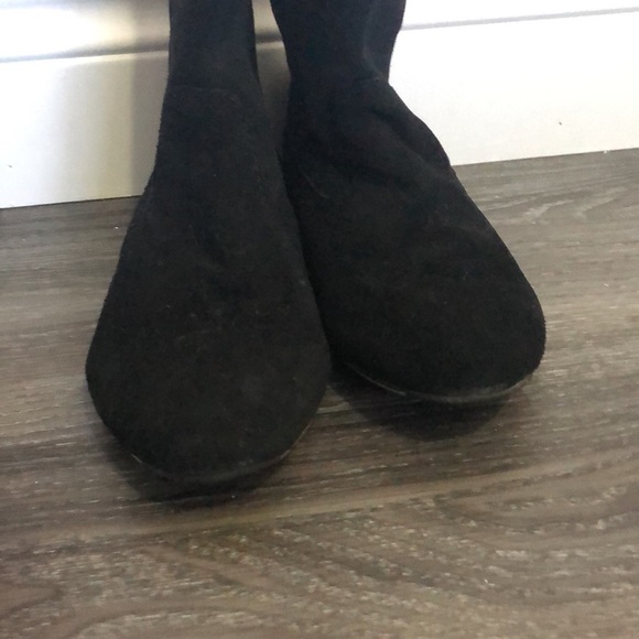 ZIGI Soho Oak Suede Leather Flat Knee Length Boots, 7.5 - Picture 4 of 9